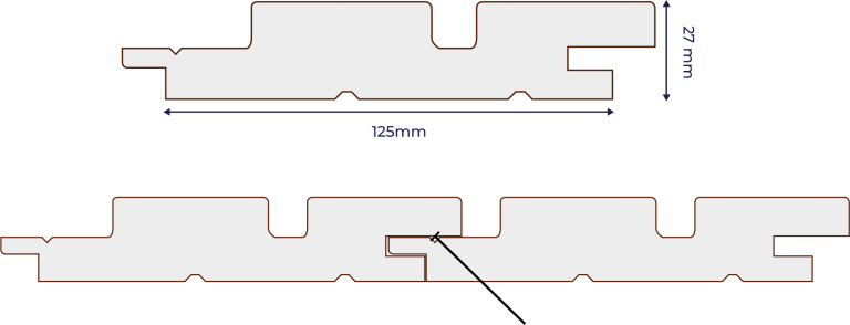 profil produits faux claire-voie 27_125 rainure droite pose verticale